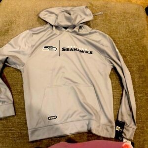 NFL Seattle Seahawks hoodie light gray with tag